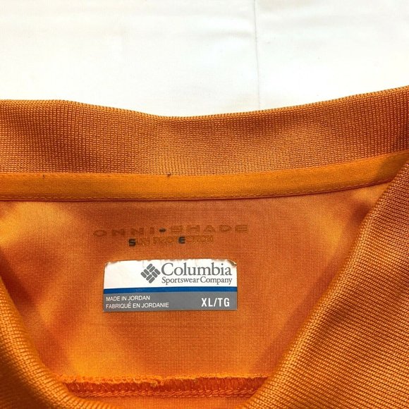 Columbia Omni-Shade Polo Shirt Mens XL Short Sleeve Fishing‎ Outdoor Hunting - Picture 4 of 12